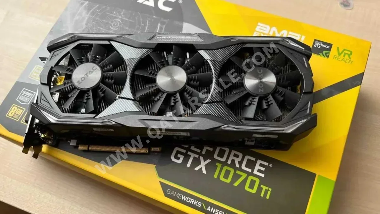 Zotac  Nvidia Geforce  GTX 1070 Ti  / 1 Port DVI Port  / 1 HDMI Port  GDDR5 /  8 GB