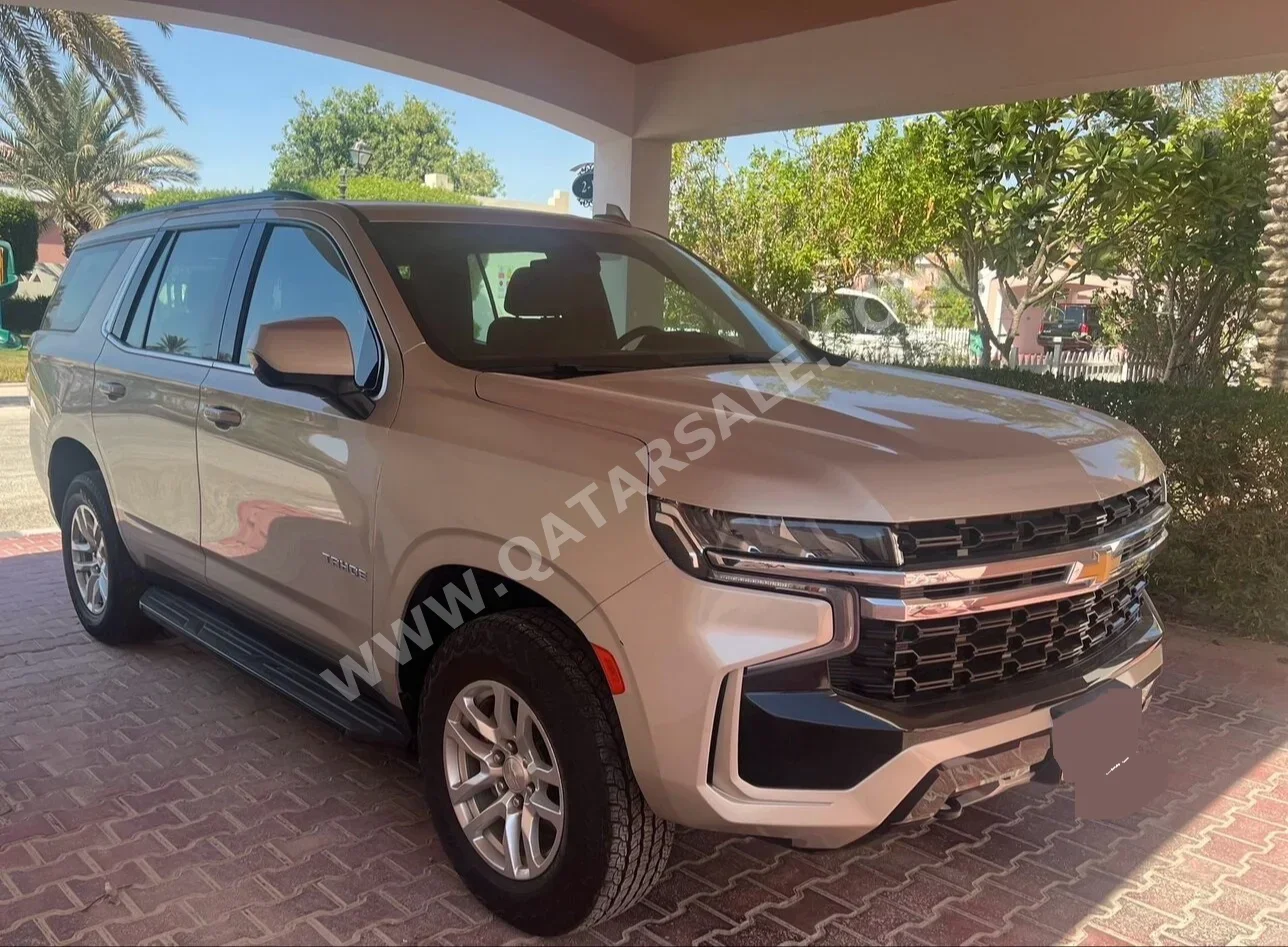 Chevrolet  Tahoe  LS  2021  Automatic  71,500 Km  8 Cylinder  All Wheel Drive (AWD)  SUV  Beige  With Warranty