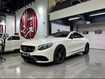 مرسيدس - بنز  اس - كلاس  63 AMG  2015  اوتوماتيك  138,000 كم  8 سلندر  دفع خلفي  كوبيه \ سبورت  أبيض