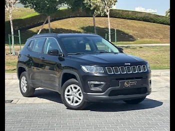 Jeep  Compass  longitude  2021  Automatic  60,000 Km  4 Cylinder  Four Wheel Drive (4WD)  SUV  Black  With Warranty