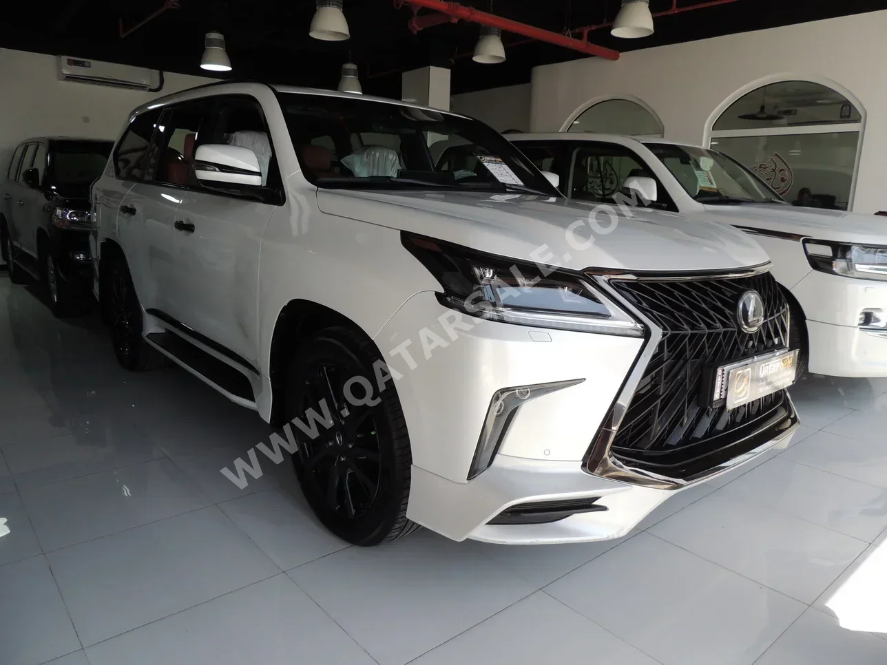 Lexus  LX  570 S Black Edition  2020  Automatic  168,000 Km  8 Cylinder  Four Wheel Drive (4WD)  SUV  White