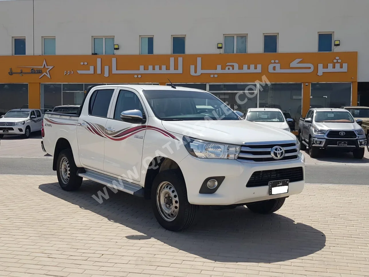 Toyota  Hilux  2021  Automatic  125,000 Km  4 Cylinder  Four Wheel Drive (4WD)  Pick Up  White