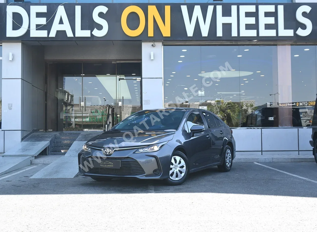 Toyota  Corolla  XLI  2023  Automatic  16,000 Km  4 Cylinder  Front Wheel Drive (FWD)  Sedan  Gray  With Warranty