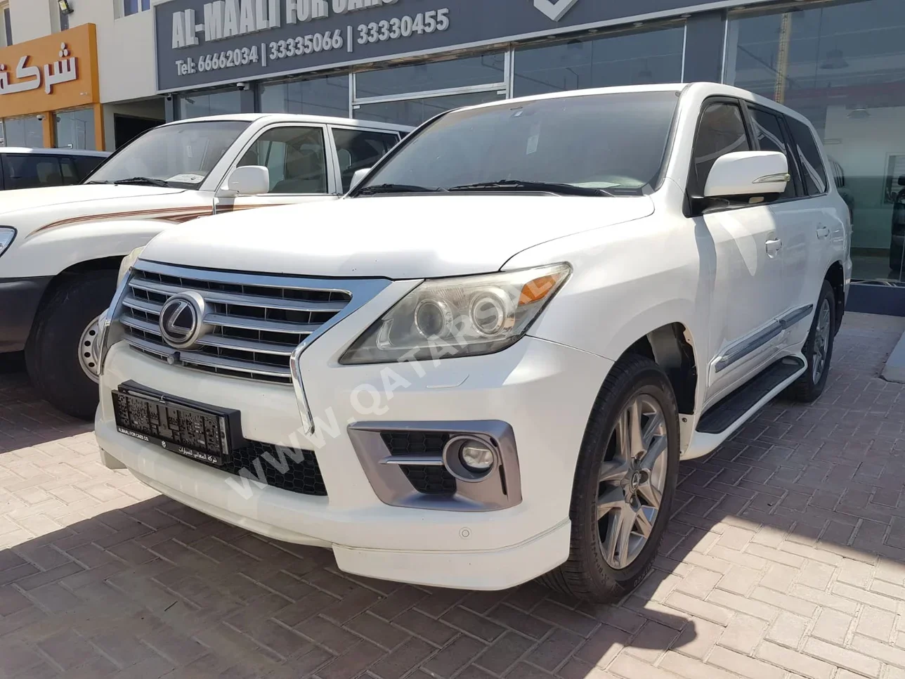 Lexus  LX  570  2008  Automatic  410,000 Km  8 Cylinder  Four Wheel Drive (4WD)  SUV  White