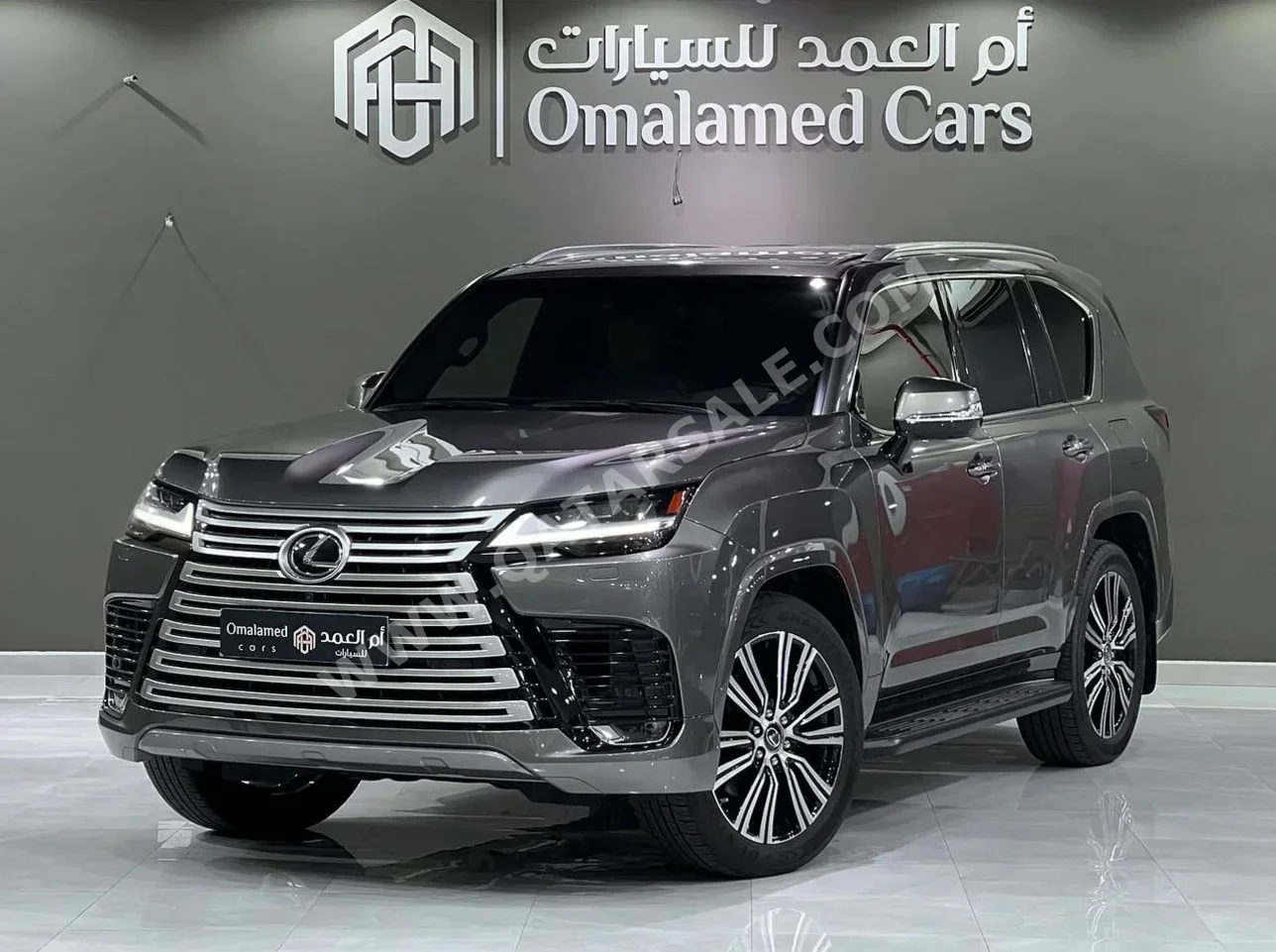 Lexus  LX  600  2022  Automatic  19٬000 Km  6 Cylinder  Four Wheel Drive (4WD)  SUV  Gray  With Warranty