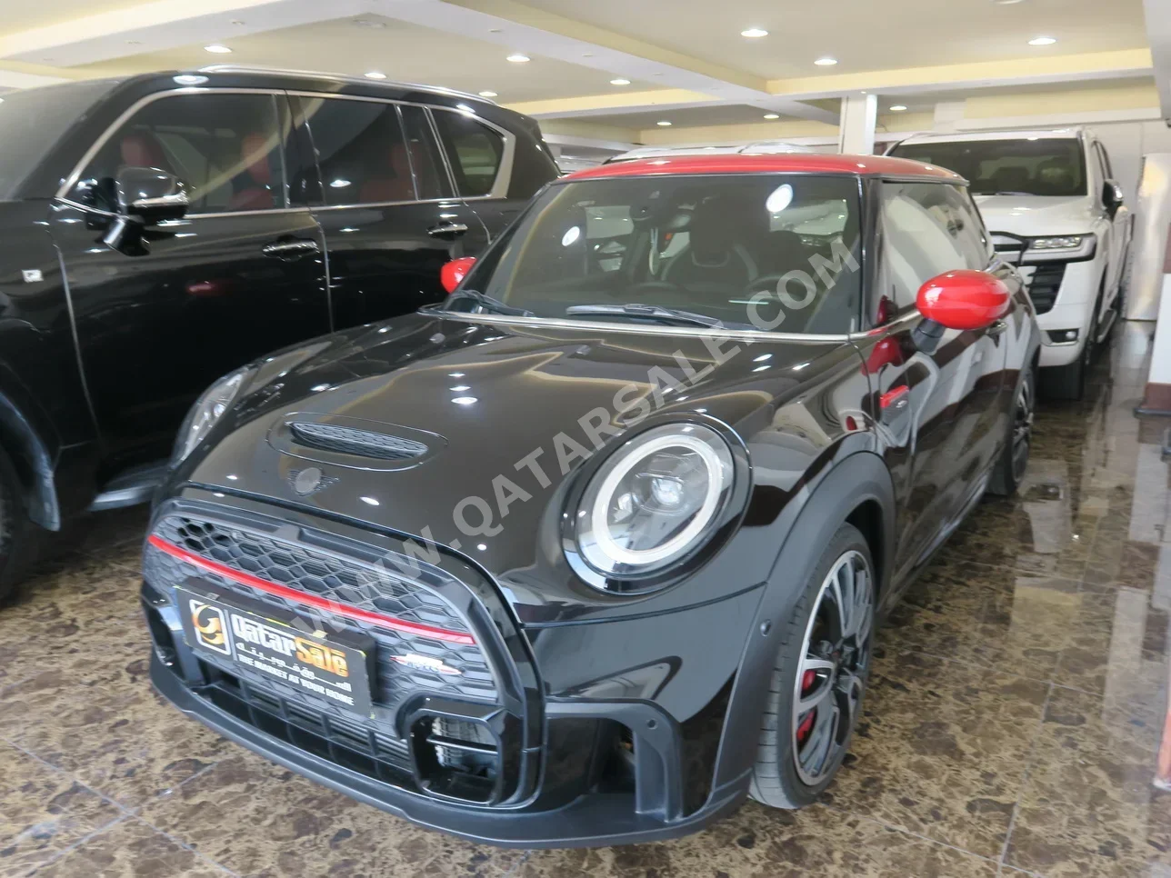 Mini  Cooper  JCW  2022  Automatic  73,000 Km  4 Cylinder  Front Wheel Drive (FWD)  Hatchback  Black  With Warranty