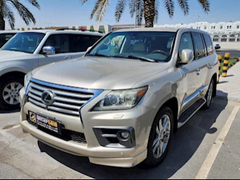 Lexus  LX  570  2013  Automatic  237,000 Km  8 Cylinder  Four Wheel Drive (4WD)  SUV  Gold