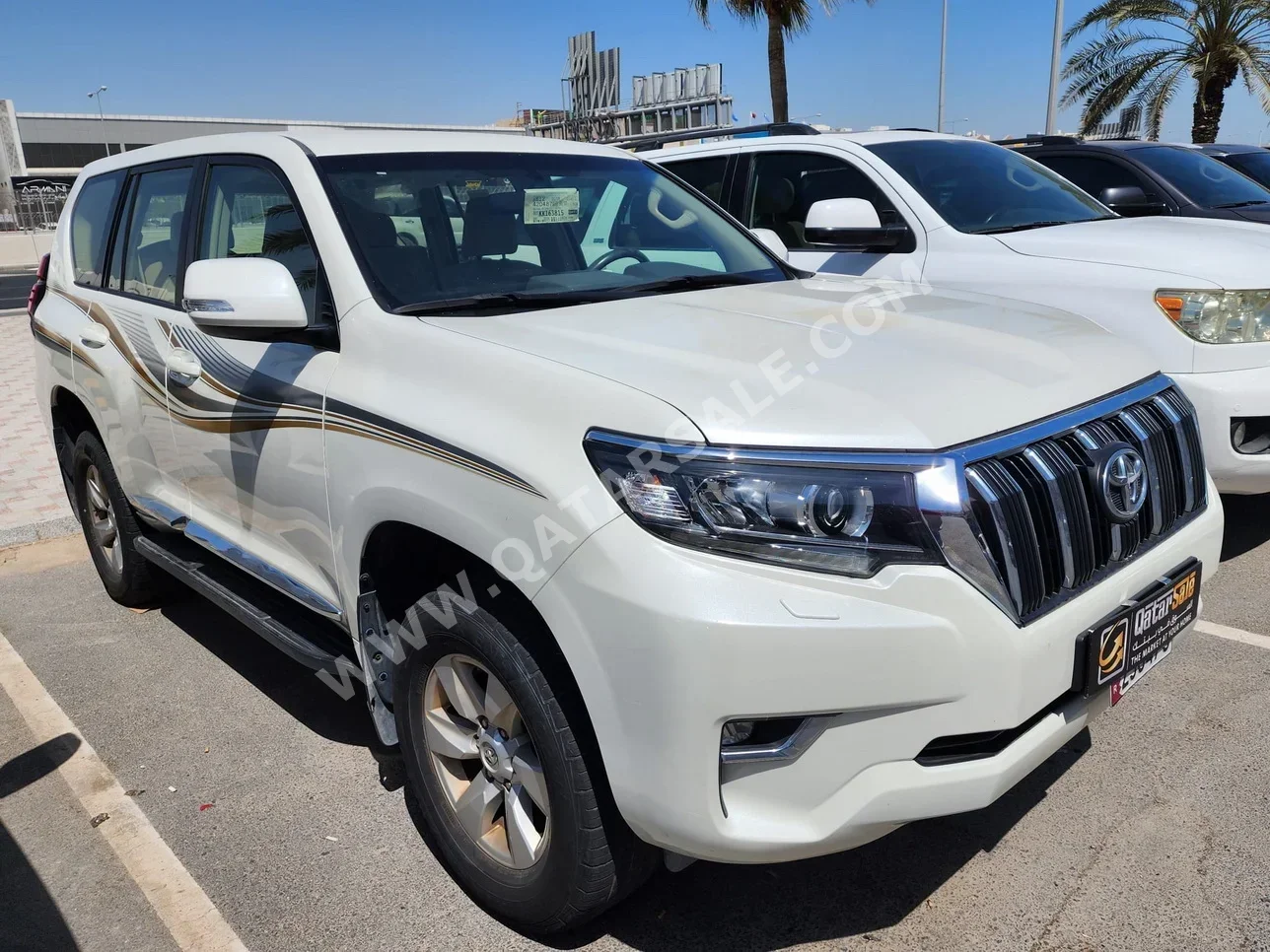 Toyota  Prado  TXL  2019  Automatic  98,000 Km  6 Cylinder  Four Wheel Drive (4WD)  SUV  White