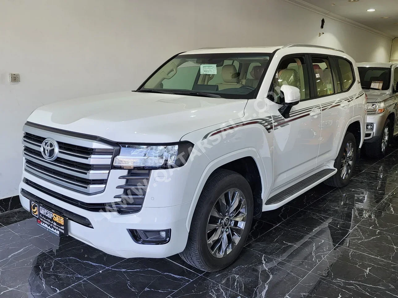 Toyota  Land Cruiser  GXR Twin Turbo  2022  Automatic  12,000 Km  6 Cylinder  Four Wheel Drive (4WD)  SUV  White  With Warranty