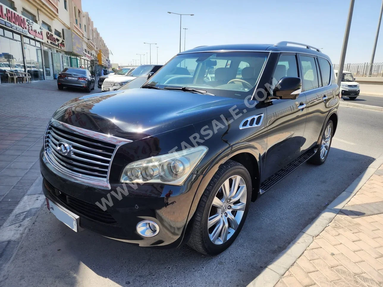 Infiniti  QX  56  2012  Automatic  169,000 Km  8 Cylinder  Four Wheel Drive (4WD)  SUV  Black