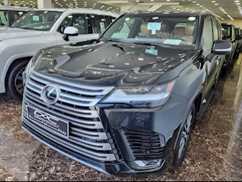 Lexus  LX  600 Luxury  2024  Automatic  0 Km  6 Cylinder  Four Wheel Drive (4WD)  SUV  Black  With Warranty