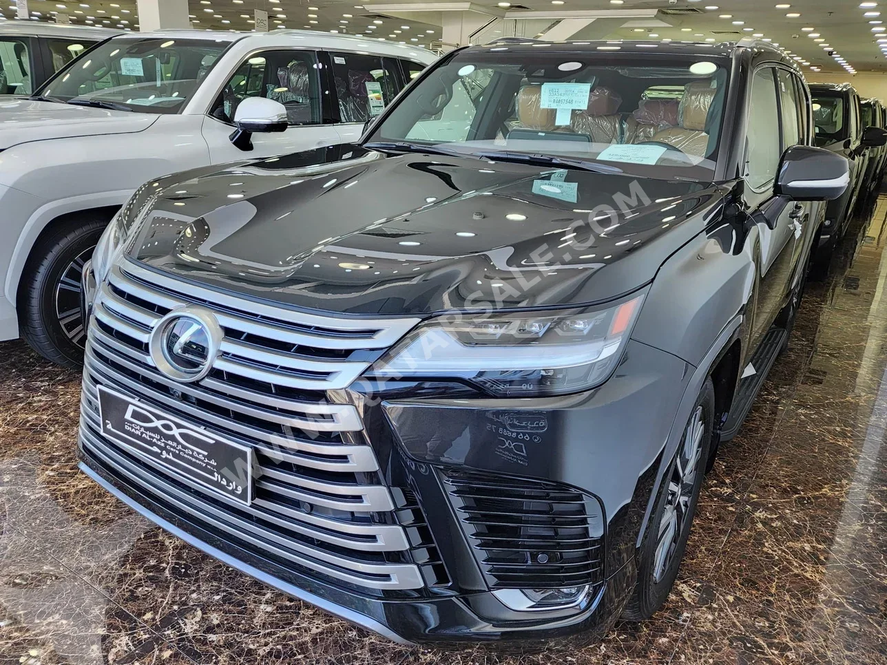 Lexus  LX  600 Luxury  2024  Automatic  0 Km  6 Cylinder  Four Wheel Drive (4WD)  SUV  Black  With Warranty