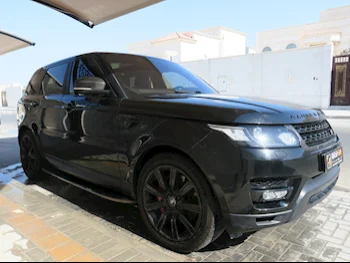 Land Rover  Range Rover  Sport Super charged  2017  Automatic  236,000 Km  8 Cylinder  Four Wheel Drive (4WD)  SUV  Black