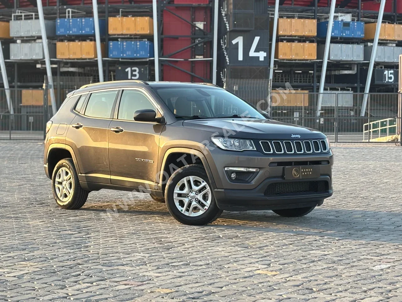 Jeep  Compass  longitude  2021  Automatic  45,000 Km  4 Cylinder  Four Wheel Drive (4WD)  SUV  Phantom Grey  With Warranty