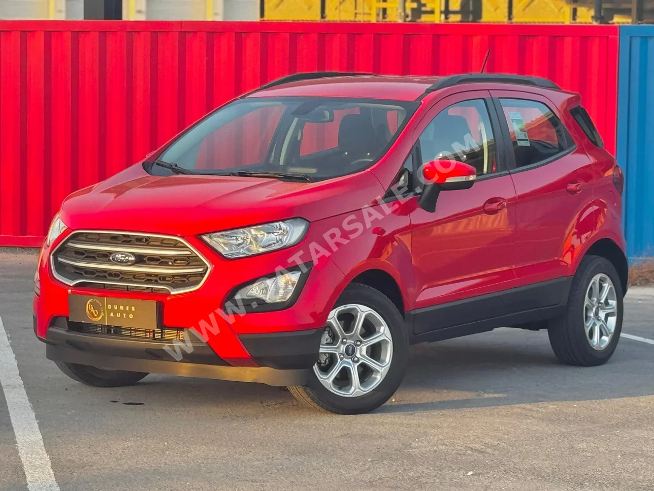 Ford  Eco Sport  Trend  2021  Automatic  50,000 Km  4 Cylinder  Front Wheel Drive (FWD)  SUV  Red  With Warranty