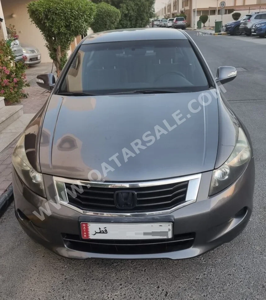 Honda  Accord  2008  Automatic  247,500 Km  4 Cylinder  Front Wheel Drive (FWD)  Sedan  Gray  With Warranty