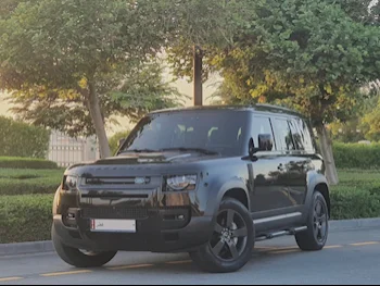 Land Rover  Defender  110 HSE  2023  Automatic  9,700 Km  6 Cylinder  Four Wheel Drive (4WD)  SUV  Black  With Warranty