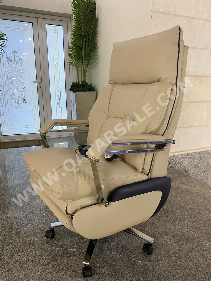 Desk Chairs - Manager Chair  - Beige