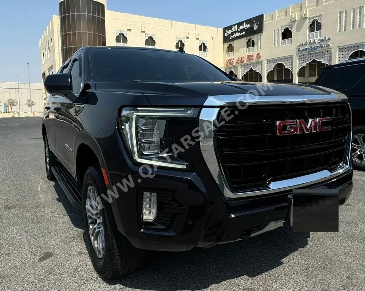 جي ام سي  يوكون  اس ال اي  2022  اوتوماتيك  50,000 كم  8 سلندر  دفع رباعي  اس يو في  أزرق غامق  تحت الضمان