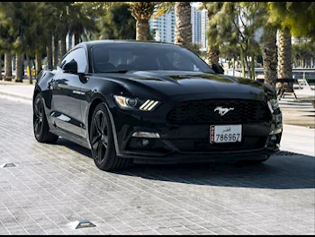 Ford  Mustang  Ecoboost  2017  Automatic  39,000 Km  4 Cylinder  Rear Wheel Drive (RWD)  Coupe / Sport  Black