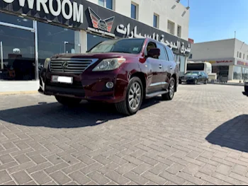 Lexus  LX  570  2010  Automatic  420,000 Km  8 Cylinder  Four Wheel Drive (4WD)  SUV  Red