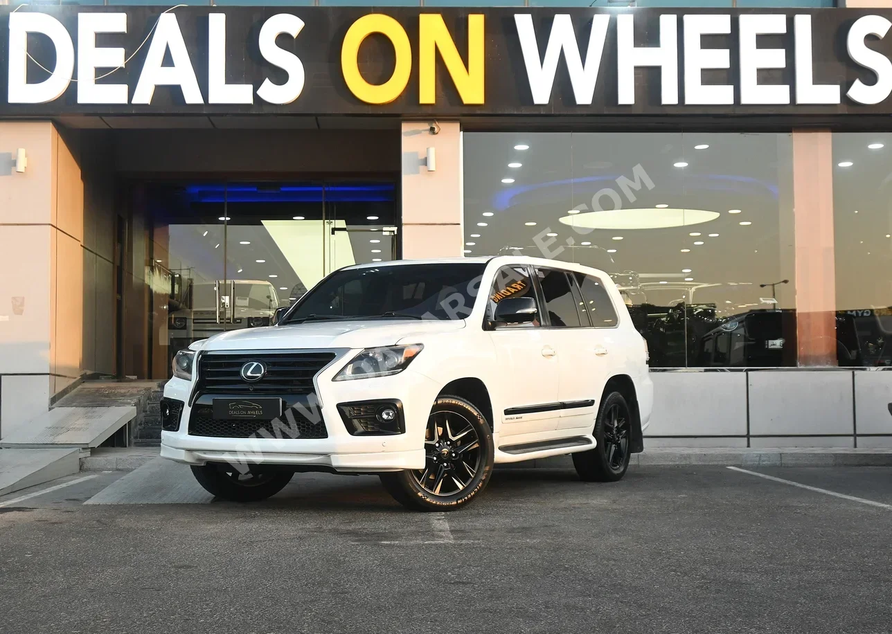 Lexus  LX  570 supercharger  2015  Automatic  280,000 Km  8 Cylinder  Four Wheel Drive (4WD)  SUV  White