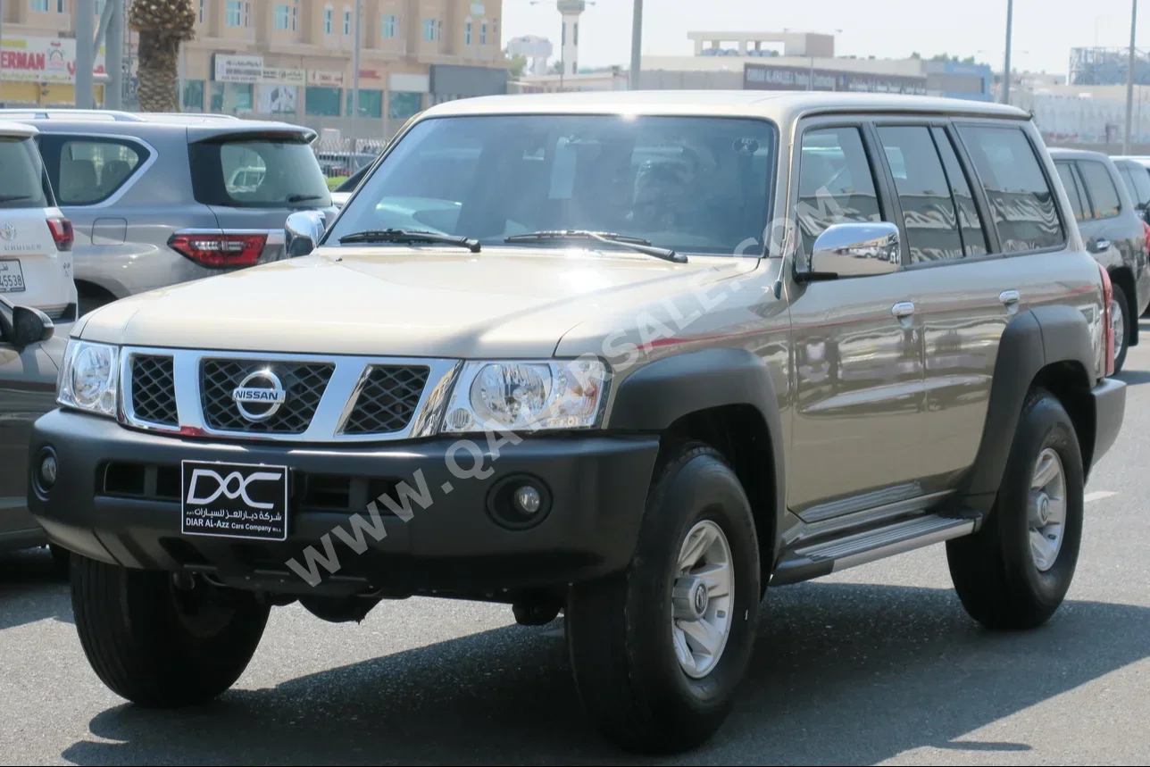 Nissan  Patrol  GL  2021  Manual  56,000 Km  6 Cylinder  Four Wheel Drive (4WD)  SUV  Light Gold