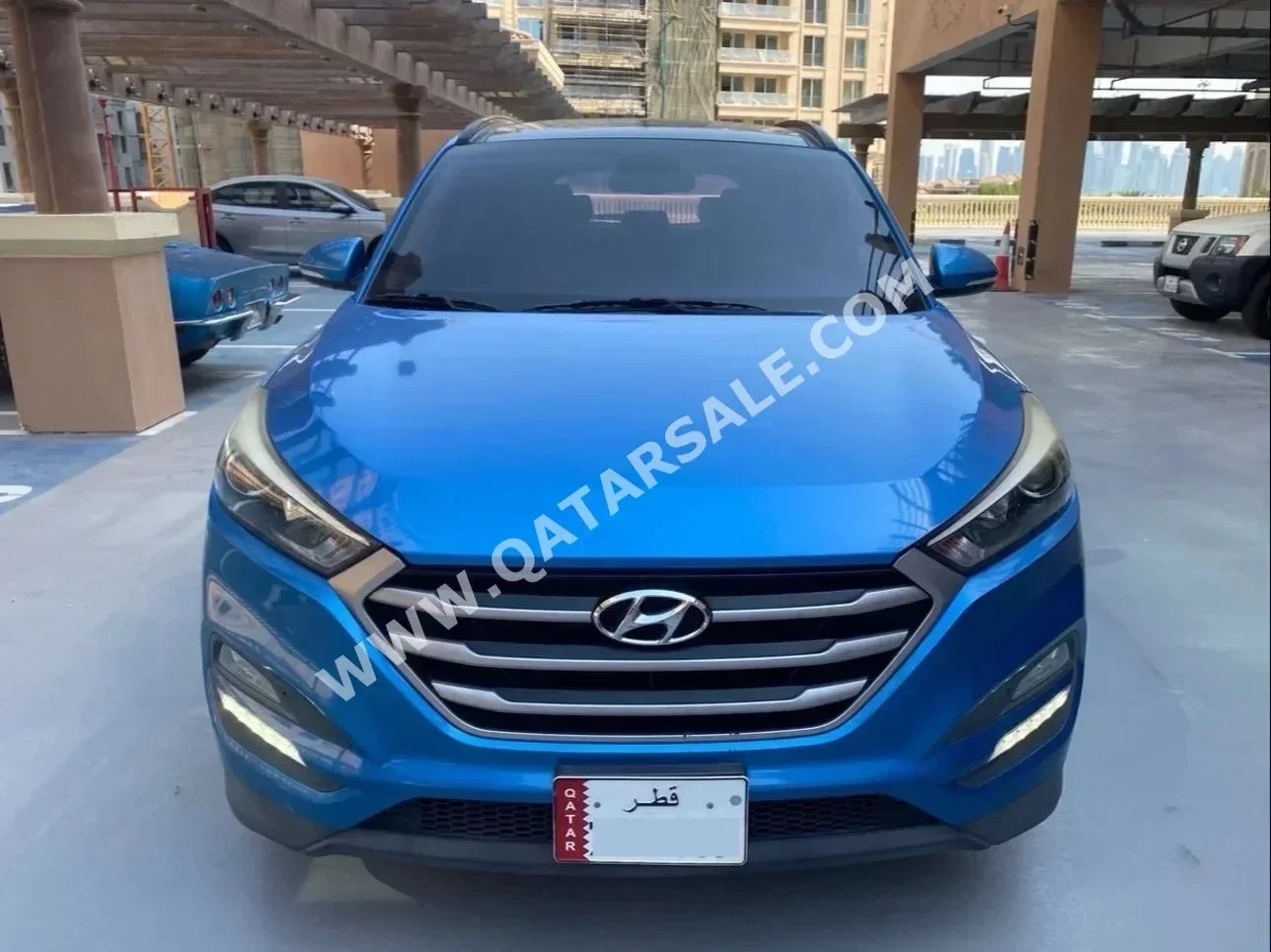 Hyundai  Tucson  Limited  2018  Automatic  99,000 Km  4 Cylinder  Four Wheel Drive (4WD)  Coupe / Sport  Blue