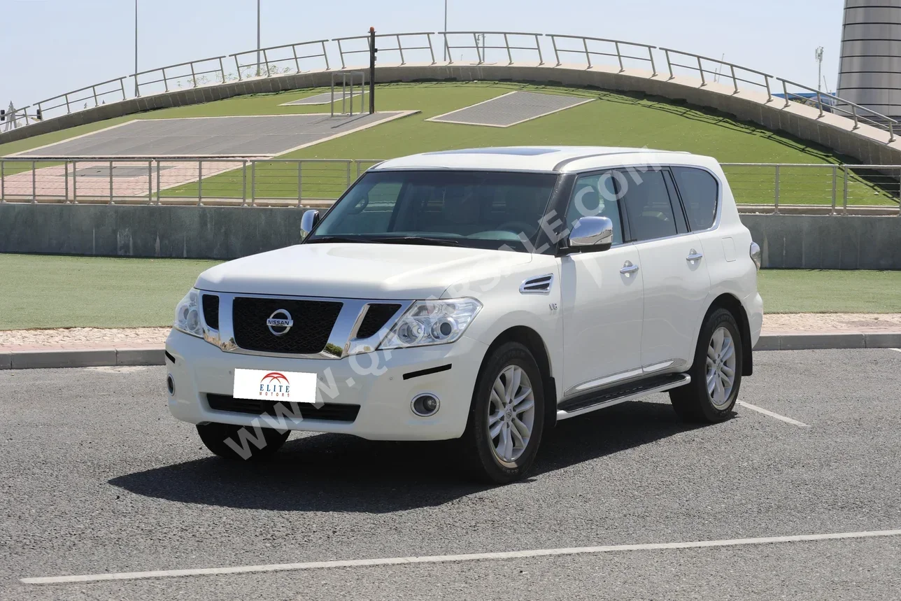 Nissan  Patrol  LE  2012  Automatic  232,000 Km  8 Cylinder  Four Wheel Drive (4WD)  SUV  White