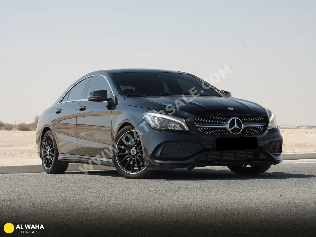 Mercedes-Benz  CLA  250 AMG  2018  Automatic  104,000 Km  4 Cylinder  Rear Wheel Drive (RWD)  Sedan  Black