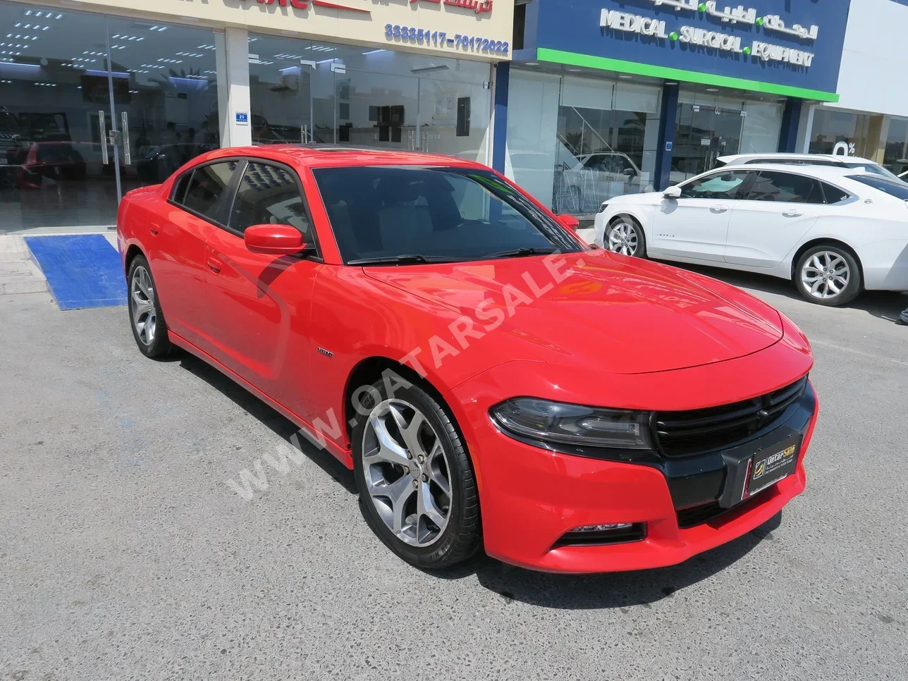 Dodge  Charger  RT  2016  Automatic  50,000 Km  8 Cylinder  Rear Wheel Drive (RWD)  Sedan  Red