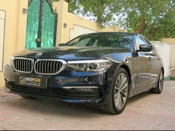 BMW 5-Series 530i Dark Blue 2020 For Sale in Qatar