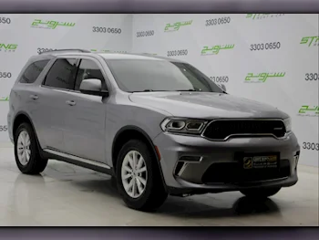 Dodge  Durango  2021  Automatic  72,000 Km  6 Cylinder  All Wheel Drive (AWD)  SUV  Silver  With Warranty