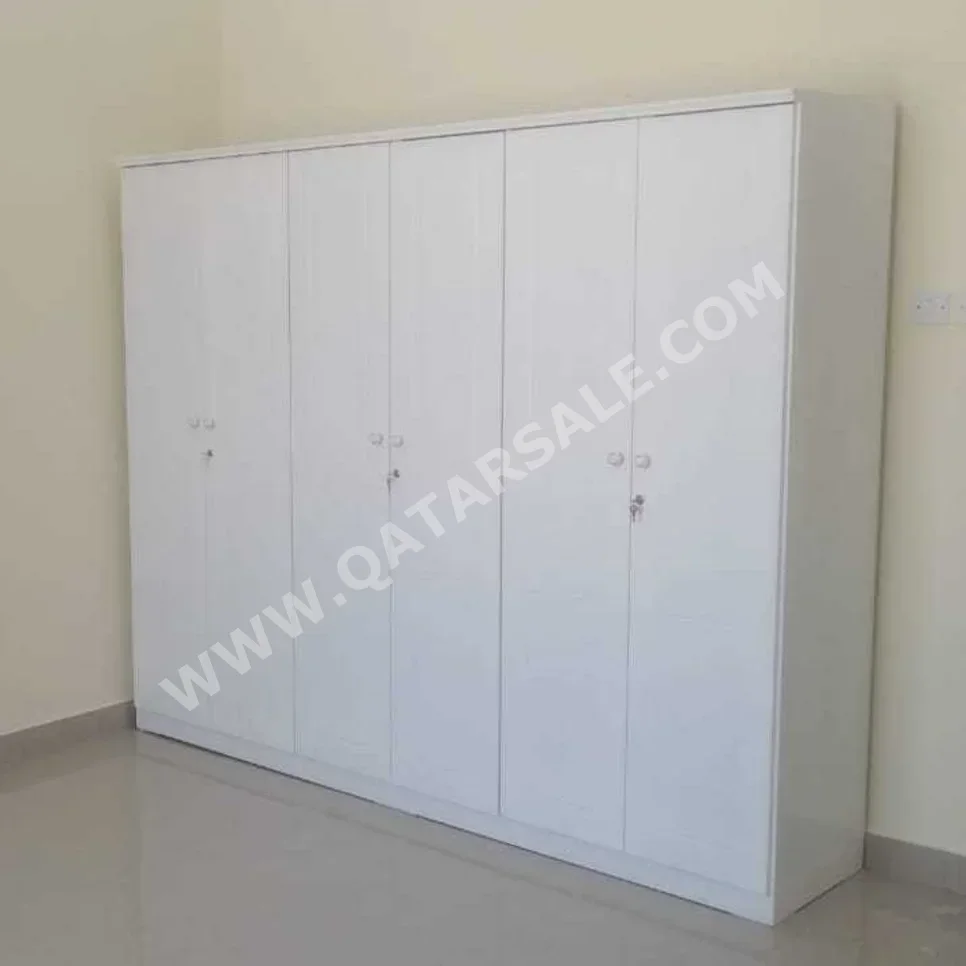 Wardrobes & Dressers Doha Furniture White Qatar 2022 Normal Door 3