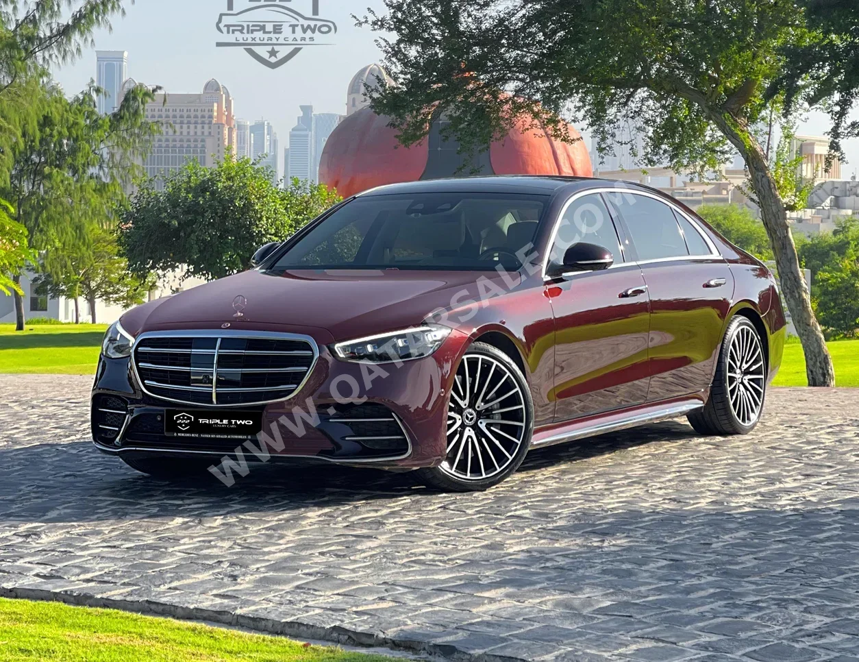 Mercedes-Benz  S-Class  450  2021  Automatic  17,300 Km  6 Cylinder  Rear Wheel Drive (RWD)  Sedan  Maroon