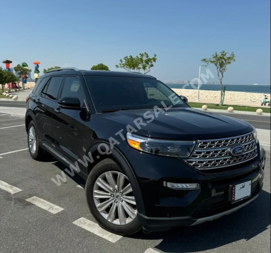 Ford  Explorer  Limited  2024  Automatic  5,000 Km  4 Cylinder  All Wheel Drive (AWD)  SUV  Black  With Warranty