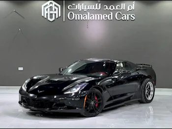 Chevrolet  Corvette  2015  Automatic  184٬000 Km  8 Cylinder  Rear Wheel Drive (RWD)  Coupe / Sport  Black