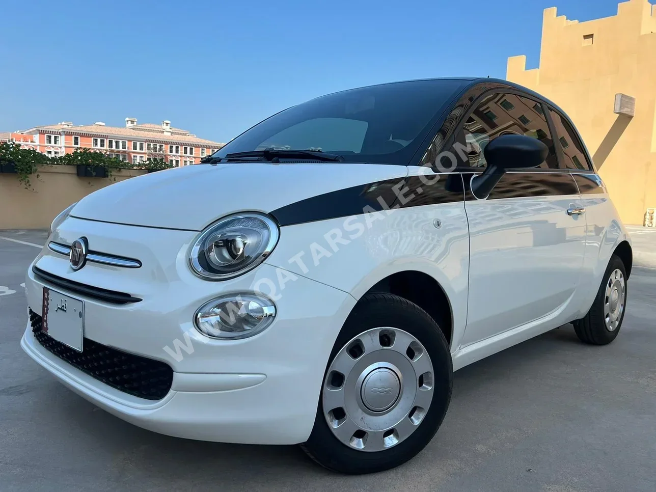 Fiat  500  2023  Automatic  5,700 Km  4 Cylinder  Front Wheel Drive (FWD)  Hatchback  White  With Warranty