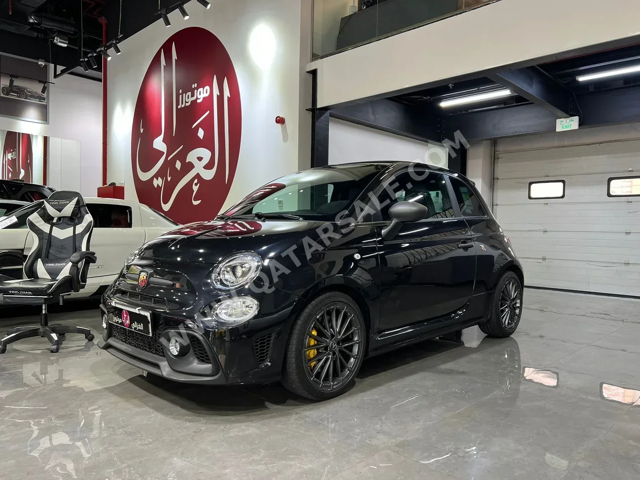  Fiat  595  Abarth  2023  Automatic  19,000 Km  4 Cylinder  Front Wheel Drive (FWD)  Hatchback  Black  With Warranty