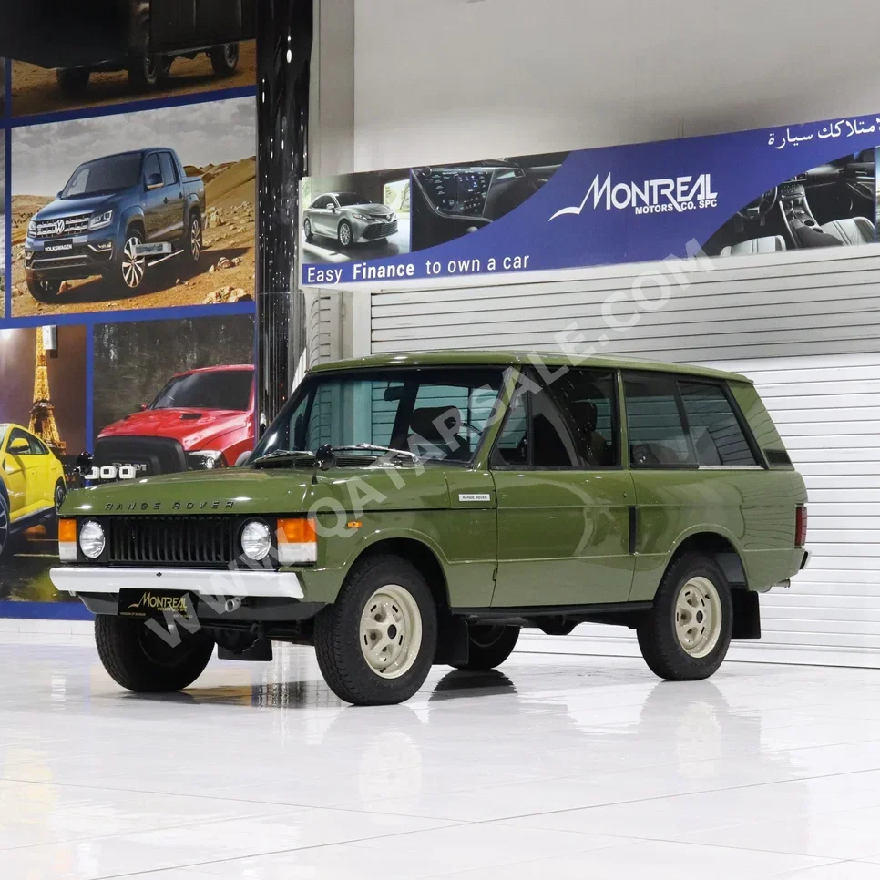 Land Rover  Range Rover  Sport  1974  Automatic  76٬000 Km  4 Cylinder  Four Wheel Drive (4WD)  SUV  Green