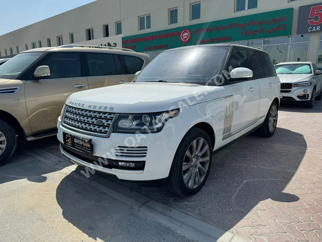 Land Rover  Range Rover  Vogue  Autobiography  2015  Automatic  216,000 Km  8 Cylinder  Four Wheel Drive (4WD)  SUV  White