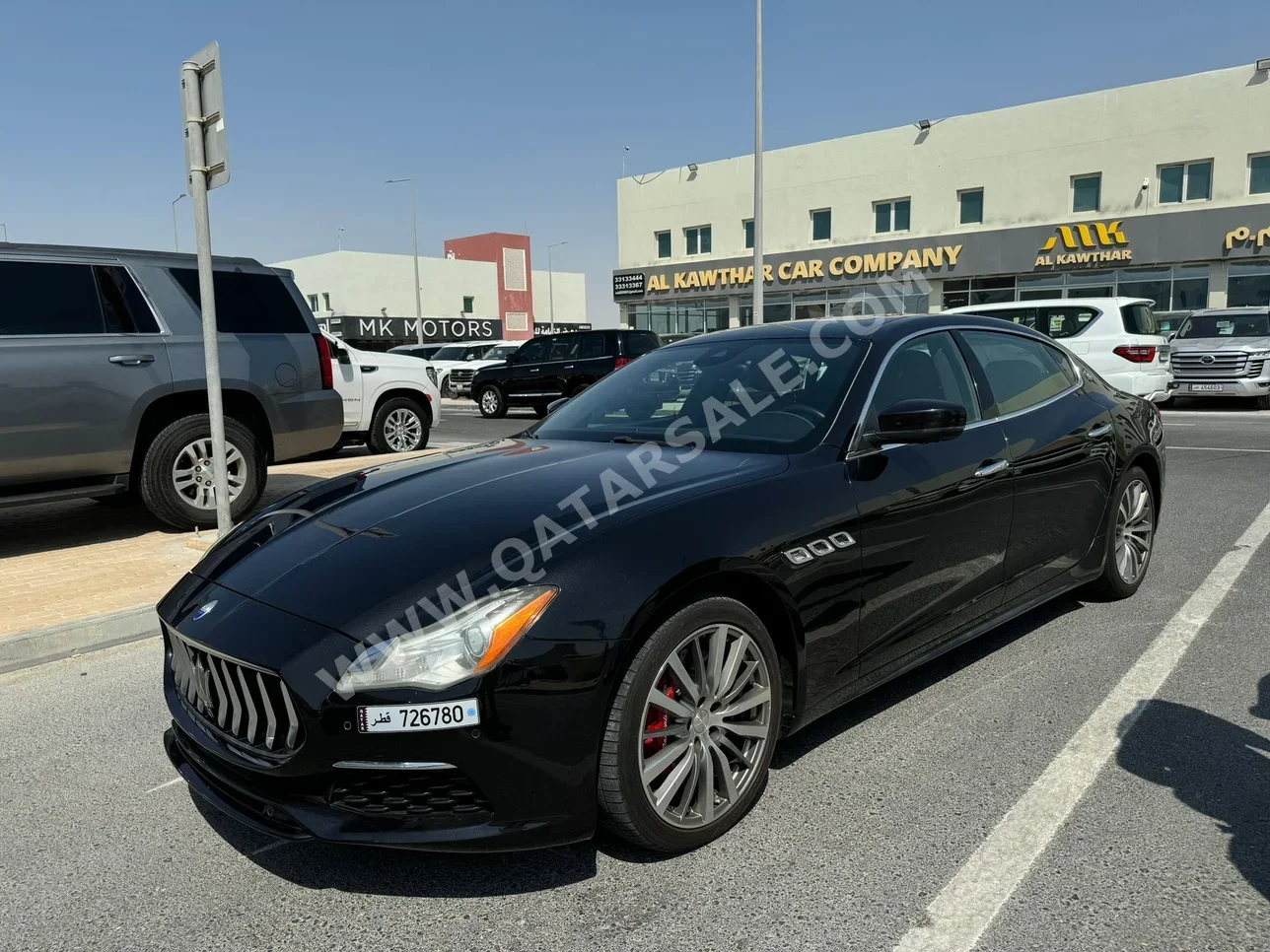 Maserati  Quattroporte  2017  Automatic  43,000 Km  6 Cylinder  Rear Wheel Drive (RWD)  Sedan  Black