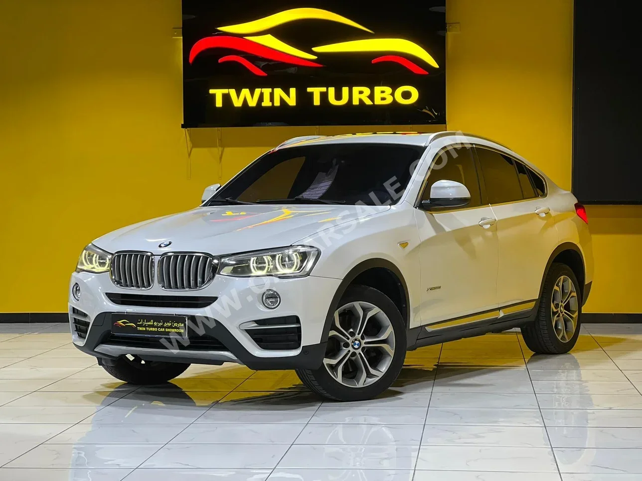 BMW  X-Series  X4  2016  Automatic  123,000 Km  4 Cylinder  Four Wheel Drive (4WD)  SUV  White