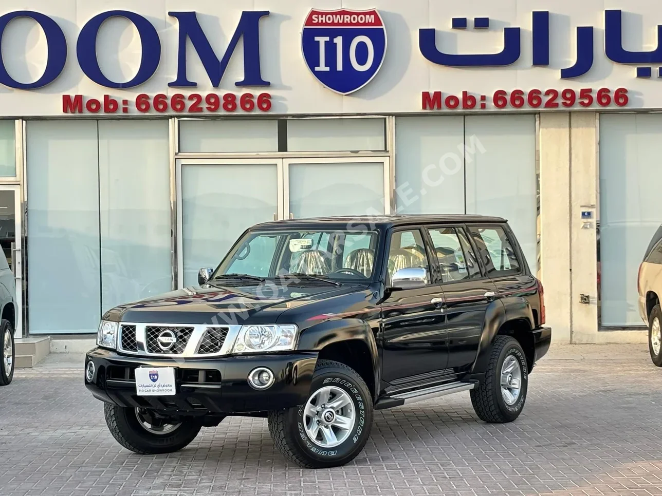 Nissan  Patrol  Safari  2024  Manual  0 Km  6 Cylinder  Four Wheel Drive (4WD)  SUV  Black  With Warranty