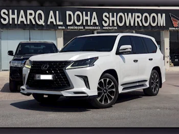 Lexus  LX  570 S Black Edition  2019  Automatic  170,000 Km  8 Cylinder  Four Wheel Drive (4WD)  SUV  White