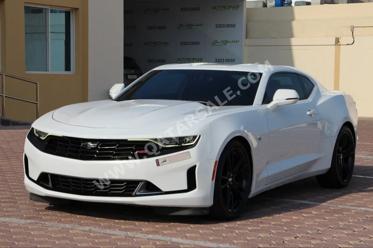 Chevrolet  Camaro  RS  2020  Automatic  55,500 Km  6 Cylinder  Rear Wheel Drive (RWD)  Coupe / Sport  White