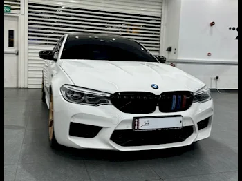 BMW  M-Series  5 Competition  2020  Automatic  73,000 Km  8 Cylinder  Rear Wheel Drive (RWD)  Sedan  White  With Warranty