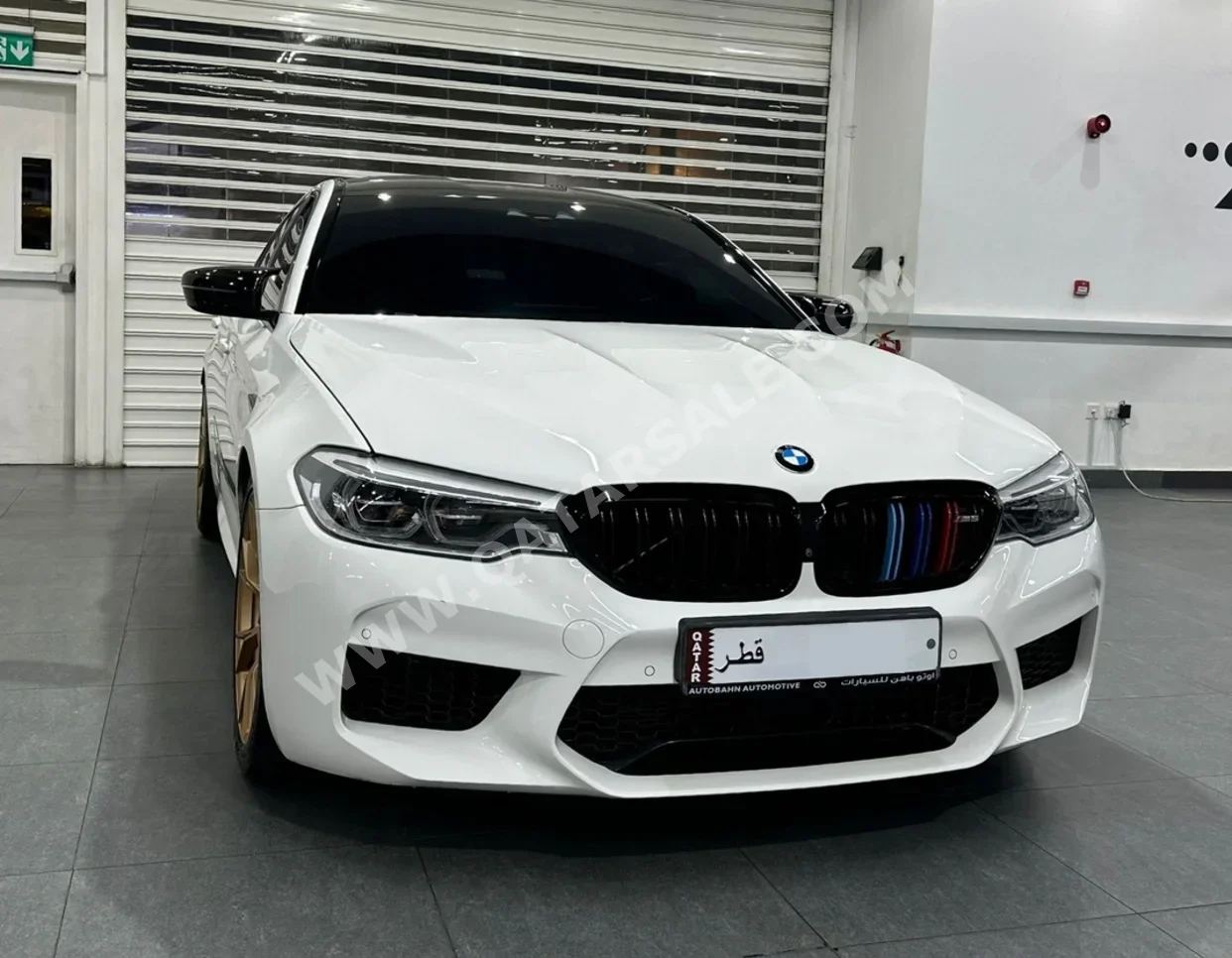 BMW  M-Series  5 Competition  2020  Automatic  73,000 Km  8 Cylinder  Rear Wheel Drive (RWD)  Sedan  White  With Warranty