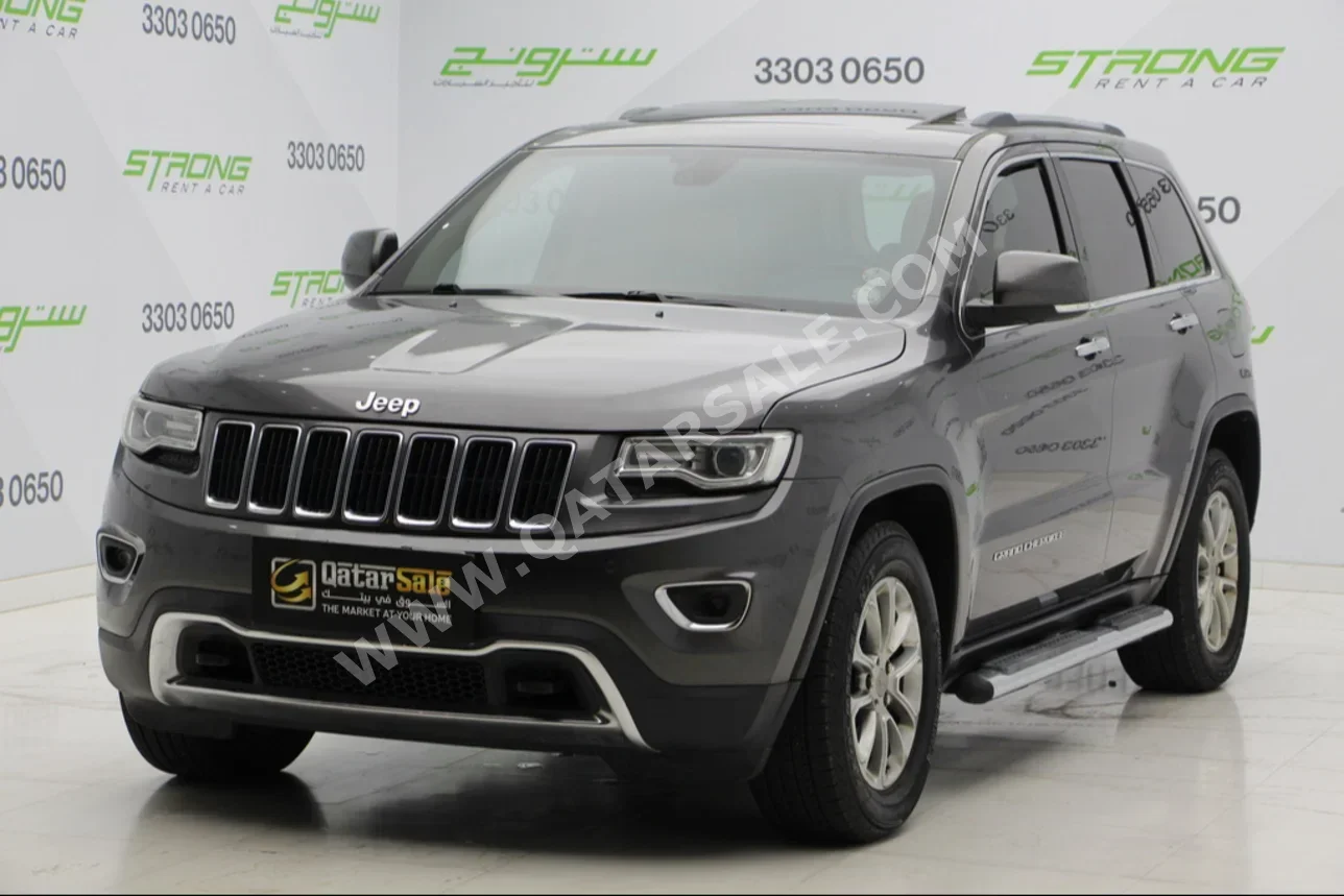  Jeep  Grand Cherokee  Limited  2016  Automatic  175,000 Km  8 Cylinder  Four Wheel Drive (4WD)  SUV  Gray  With Warranty