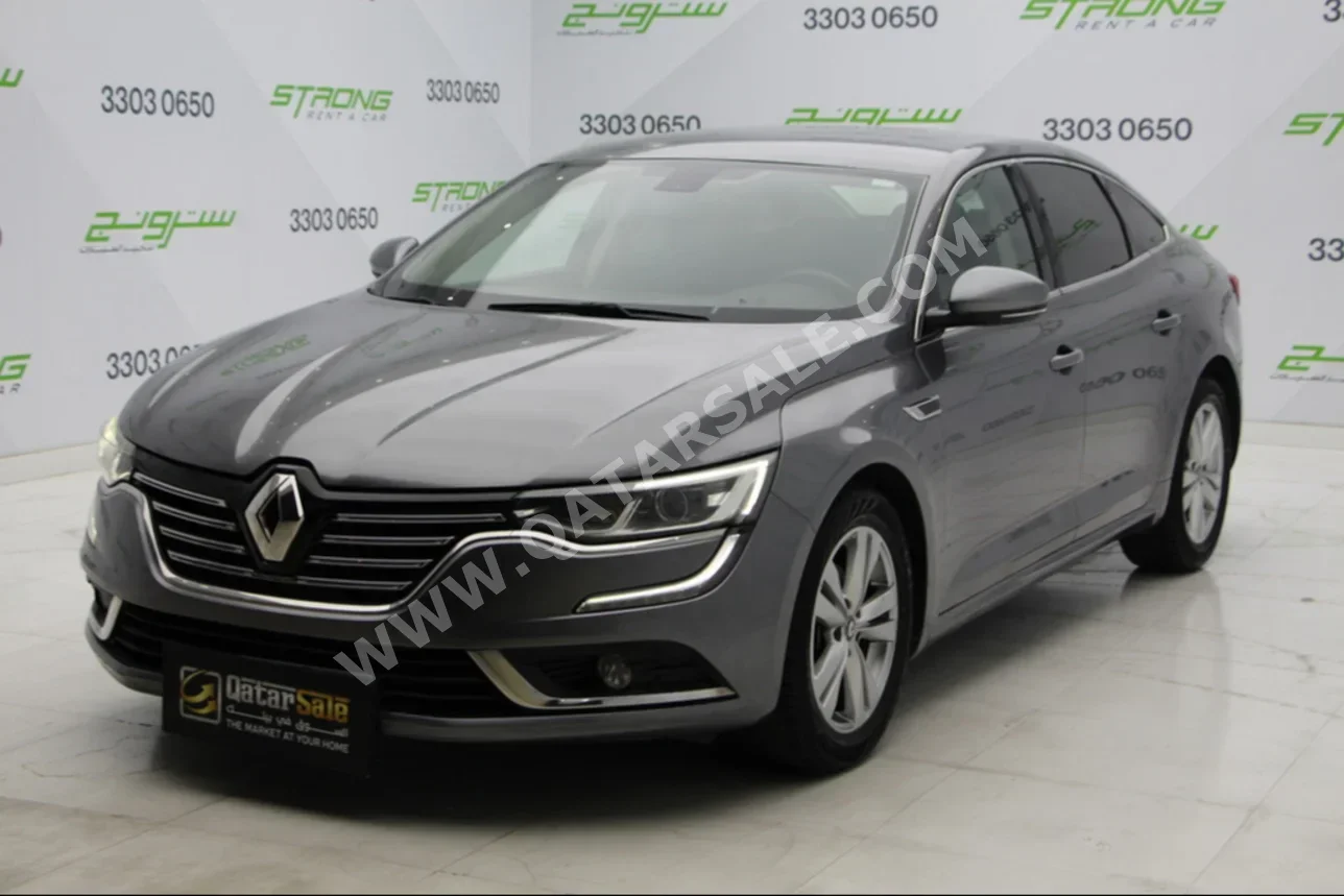 Renault  Talisman  2017  Automatic  41,000 Km  4 Cylinder  Front Wheel Drive (FWD)  Sedan  Gray